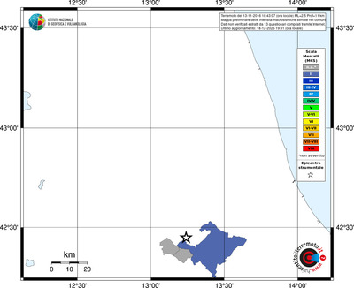 Mappa MCS - territori comuni