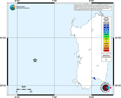 Mappa MCS - territori località