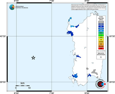 Mappa MCS - territori comuni