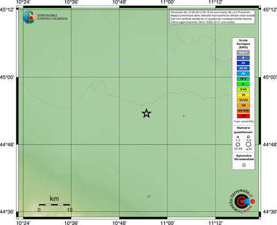 Mappa EMS - località