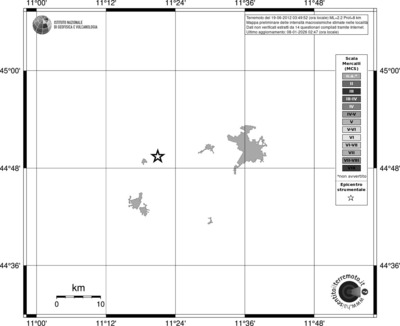 Mappa MCS - territori località