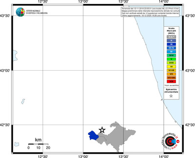 Mappa MCS - territori comuni