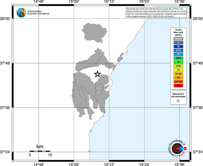 Mappa MCS - territori comuni