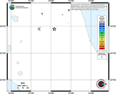 Mappa MCS - territori località