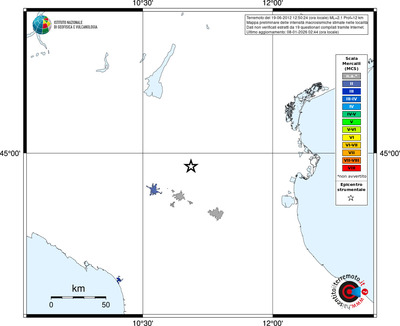 Mappa MCS - territori località