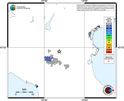 Mappa MCS - territori comuni