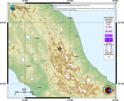 Mappa comuni con almeno 3 questionari