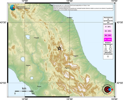 Mappa comuni con almeno 3 questionari