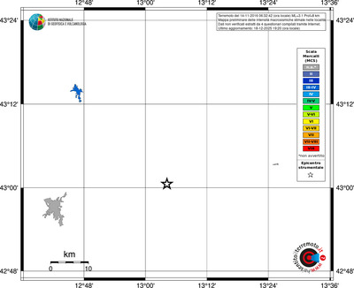 Mappa MCS - territori località