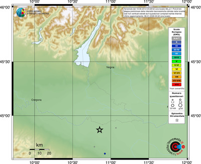 Mappa EMS - località