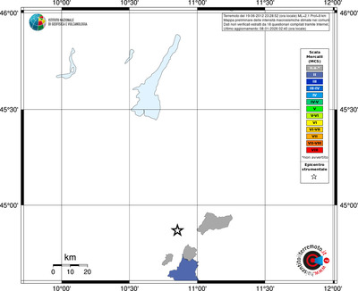 Mappa MCS - territori comuni