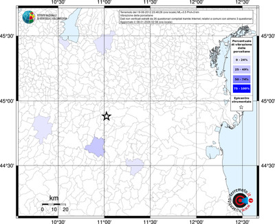 Mappa territorio comunale con almeno 3 questionari