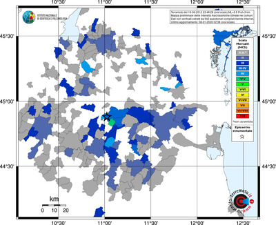 Mappa MCS - territori comuni