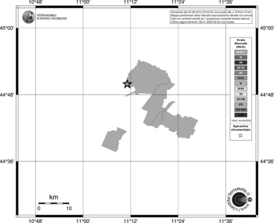 Mappa MCS - territori comuni