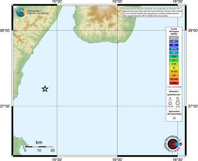 Mappa EMS - località