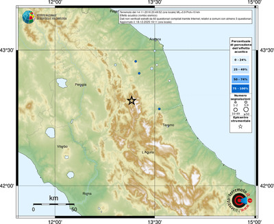 Mappa comuni con almeno 3 questionari