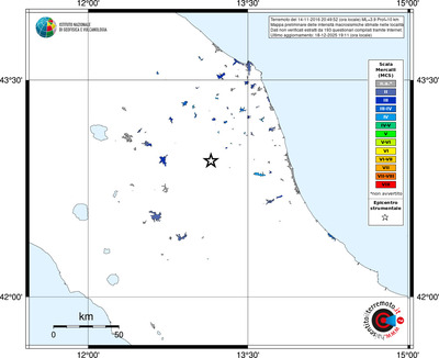 Mappa MCS - territori località