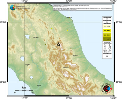 Mappa comuni con almeno 3 questionari