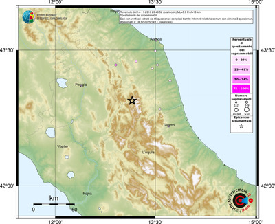 Mappa comuni con almeno 3 questionari