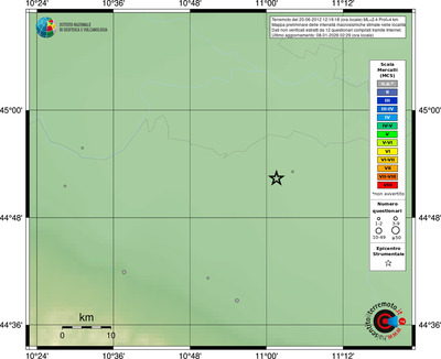 Mappa MCS - località