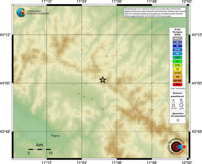 Mappa EMS - località