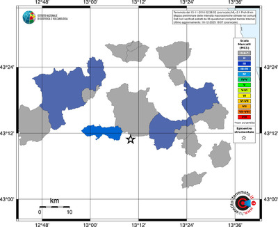Mappa MCS - territori comuni