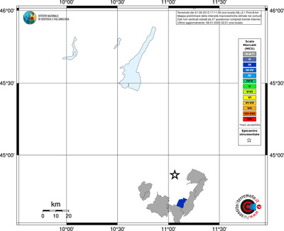Mappa MCS - territori comuni