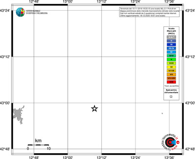 Mappa MCS - territori località