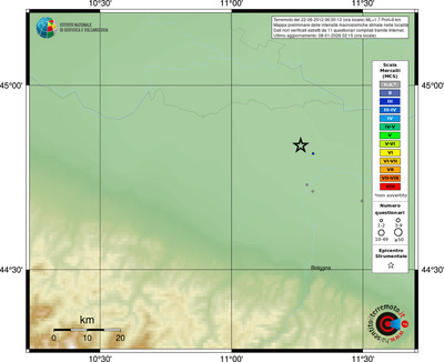 Mappa MCS - località