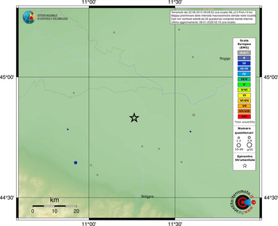 Mappa EMS - località
