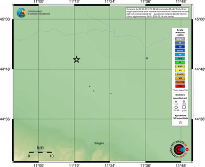 Mappa MCS - località