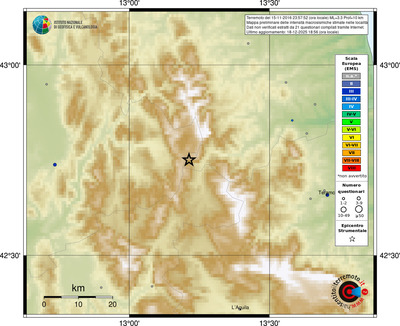 Mappa EMS - località