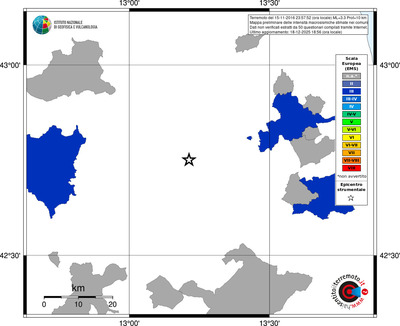 Mappa EMS - territori comuni