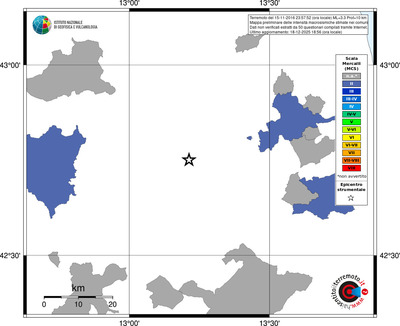 Mappa MCS - territori comuni